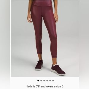 Lululemon Wunder Train HR Tight 25 Foil